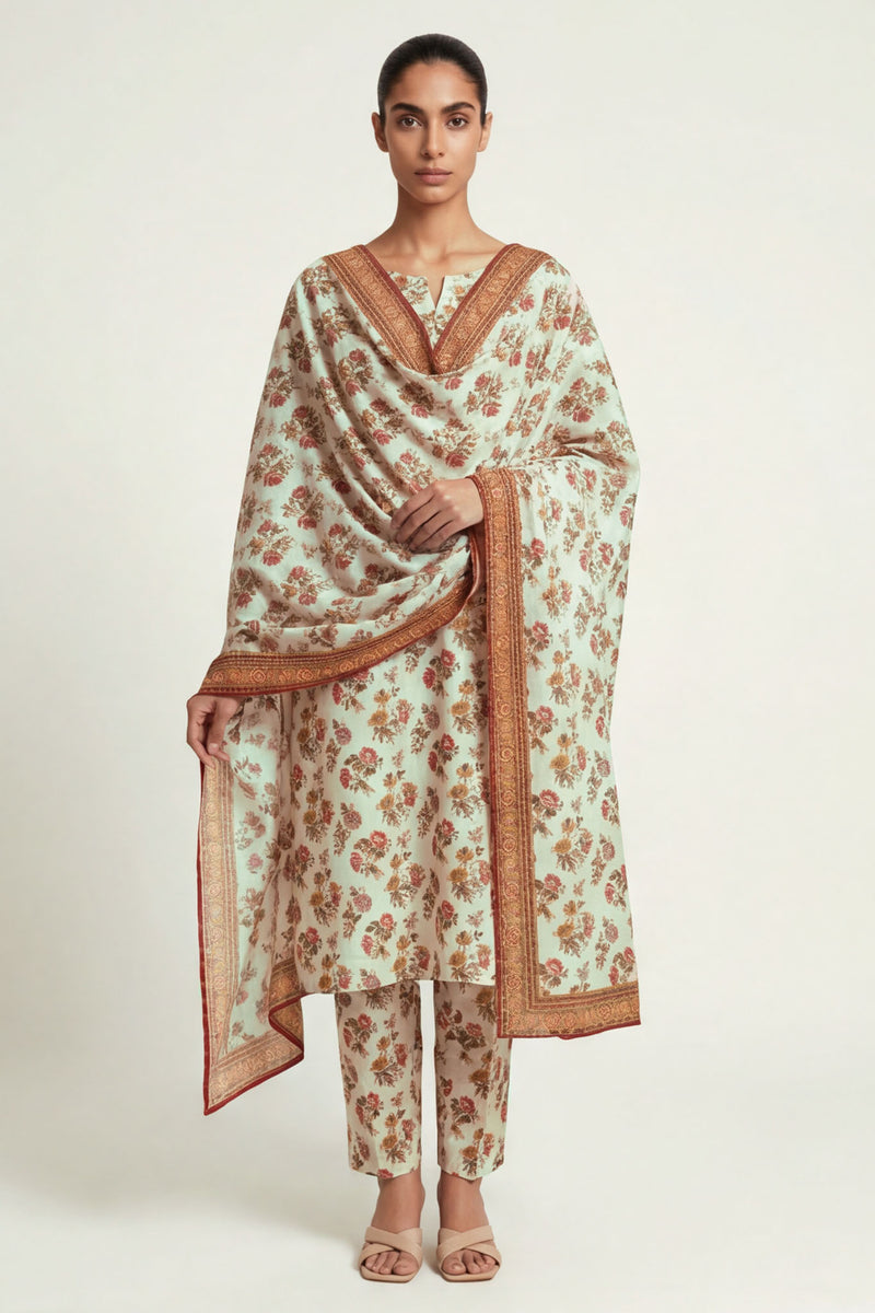 Ibtida I-36: Unstitched Printed Lawn 3PC - Kleren