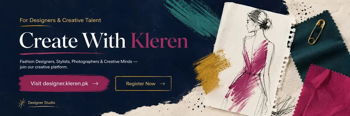 Create with Kleren — for designers & creative talent