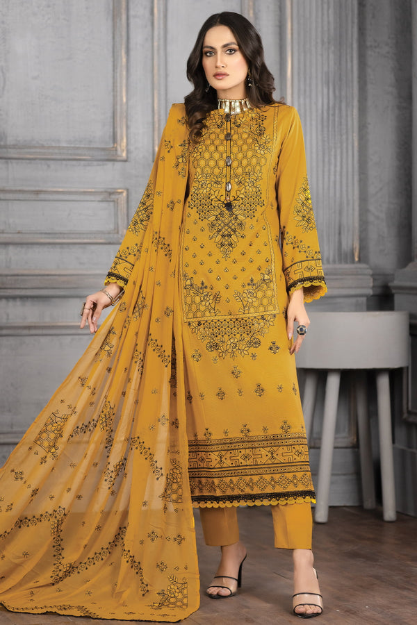 Dastak DK-37 : Embroidered Lawn 3pc - Kleren- Colors of Life