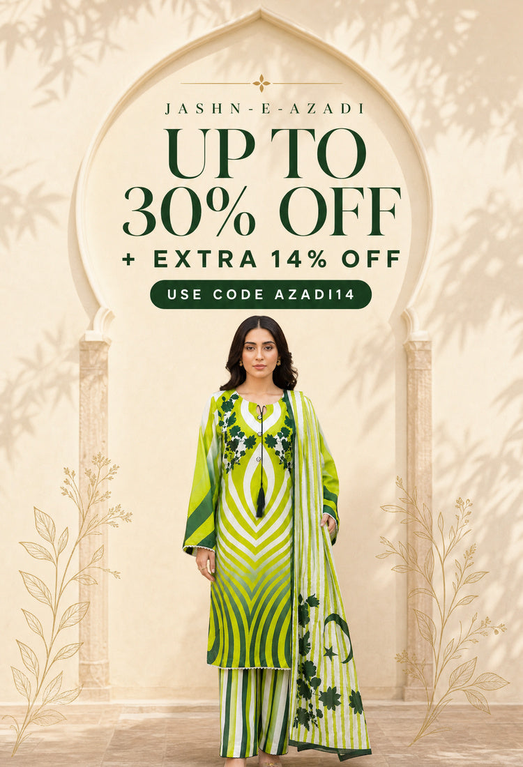 Kleren Pakistani lawn and embroidered suits