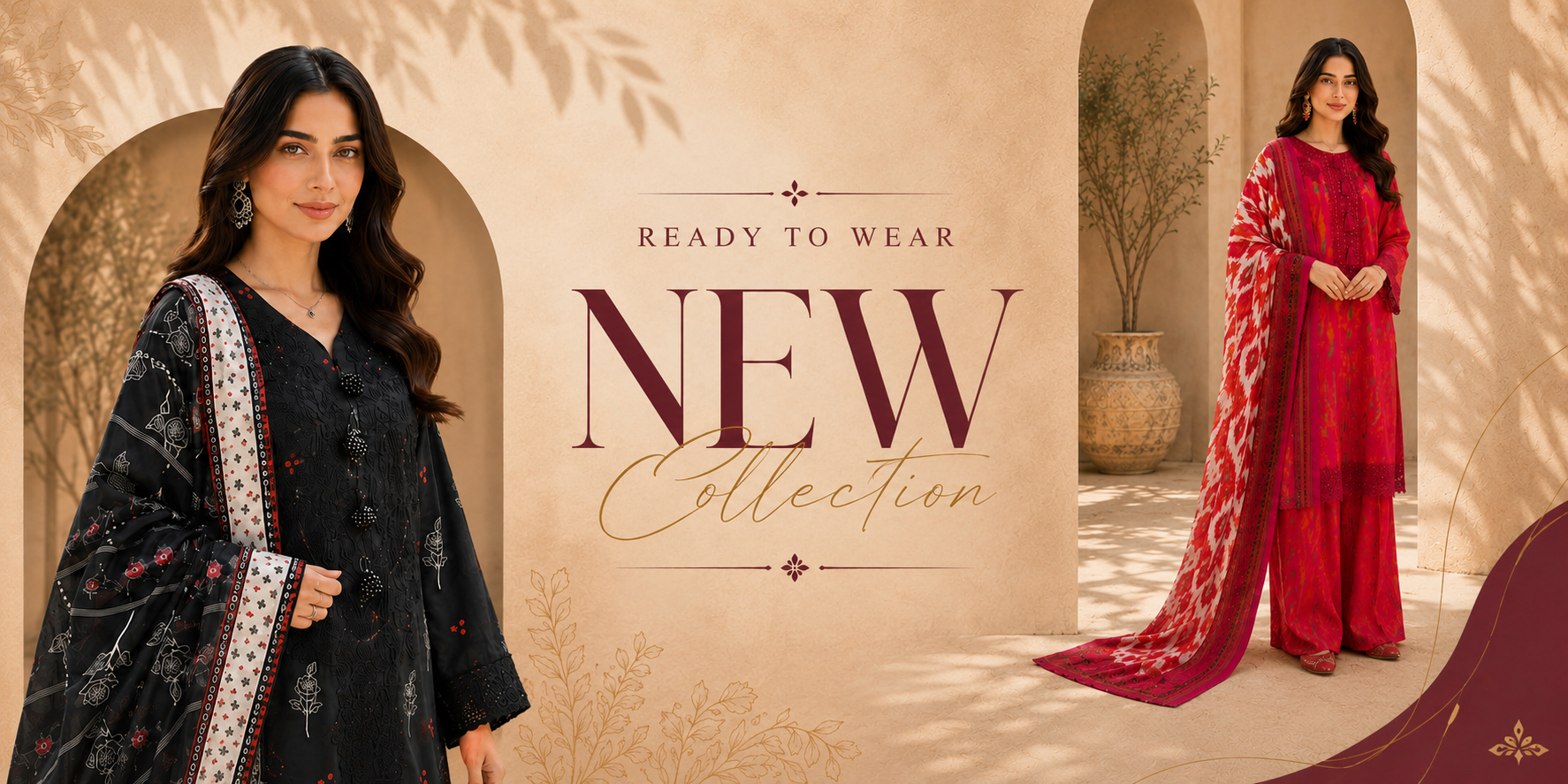 Kleren new ready-to-wear Pakistani lawn suit collection